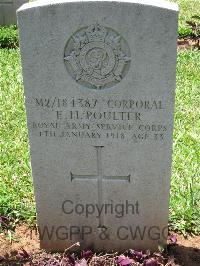 Dar Es Salaam War Cemetery - Poulter, Ernest Henry